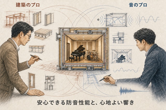 防音室リフォームで失敗しないために・業者選びで絶対に確認すべきポイント【チェックリスト付き