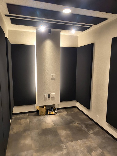 戸建住宅にDAWルームを防音改修工事