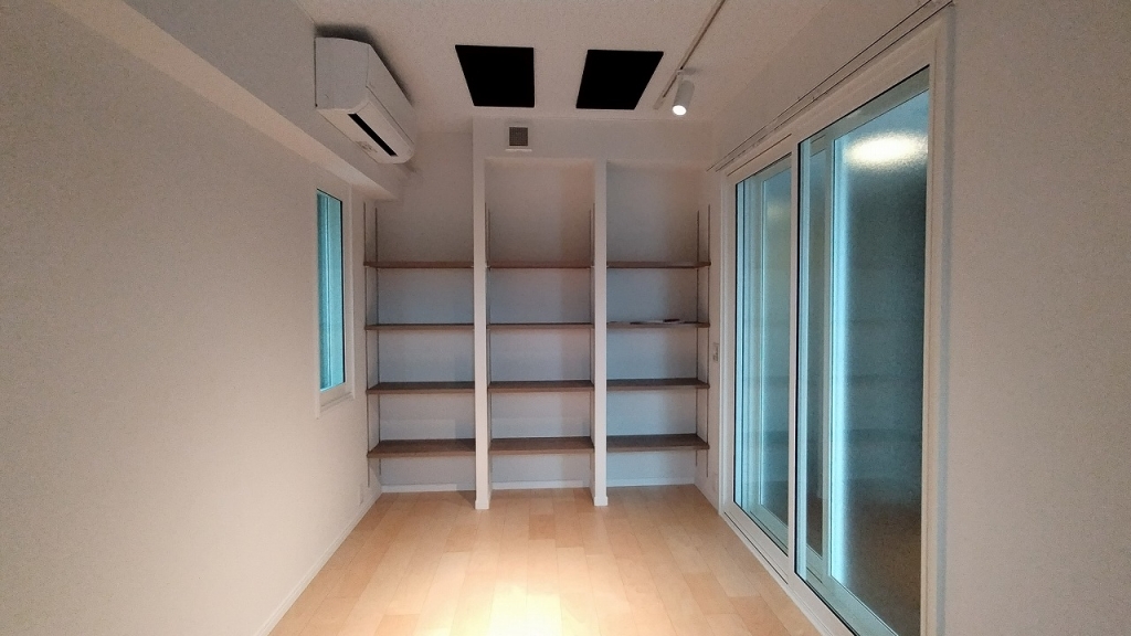 マンションにピアノ室の防音改修工事
