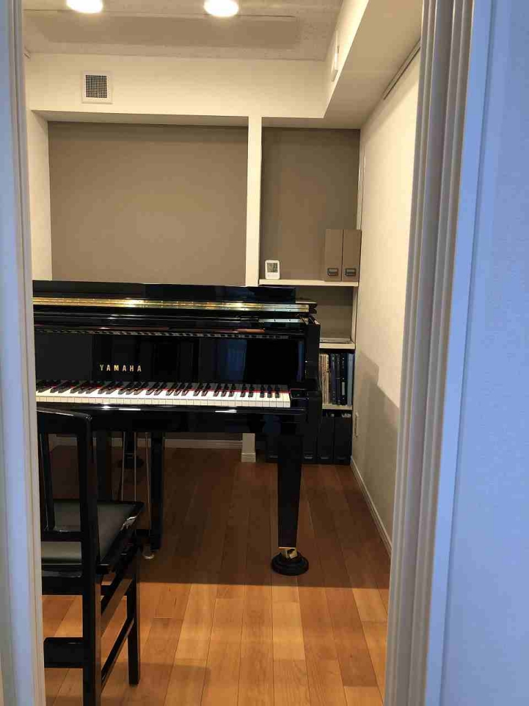 戸建住宅にピアノ室を改修防音工事