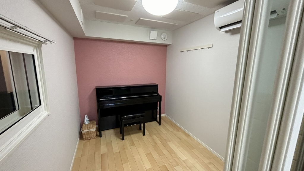 マンションにピアノ室を防音改修工事