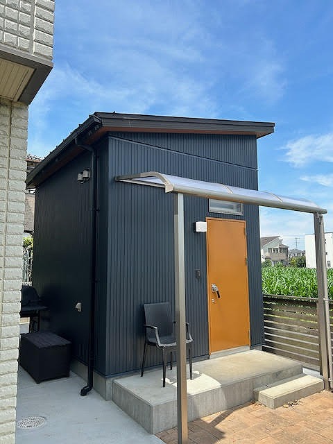 戸建住宅にドラム室を新築工事