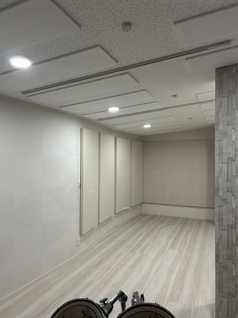 戸建住宅にドラム室を防音改修工事