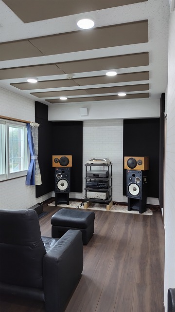 マンションにコントラバス・リスニング室を防音改修工事
