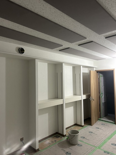 戸建住宅にサックス・フルート室を新築防音改修工事
