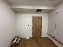 本体工事に引き継ぎ、内装仕上げを施工していただきました。
