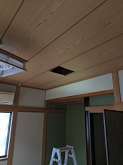 ご契約後に天井裏と床下の確認に伺いました。