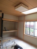 改修前のお部屋です。
既存の床・壁・天井などを解体します。