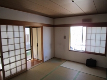 改修前のお部屋です。
和室から洋室へ大変身します！