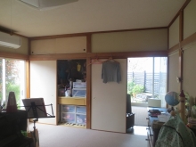 改修前のお部屋です。