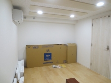 とても明るい印象のお部屋になりました。