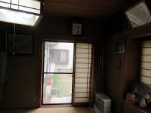 改修前のお部屋です。