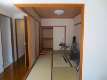 改修前のお部屋です。