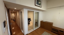 リビングから連動したお部屋になりました。