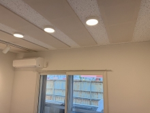 既設窓の内側にも樹脂サッシを2重で設置しています。