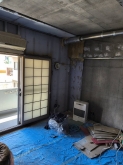 解体作業後のお部屋です。