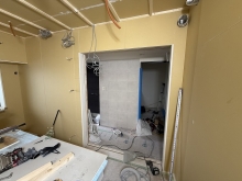 防音室が出来上がってきました。