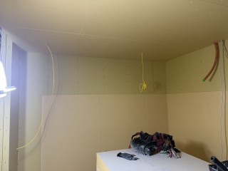 愛知県　 大府市　戸建住宅　シアタールーム新築ジョイント工事