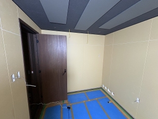 愛知県　 大府市　戸建住宅　シアタールーム新築ジョイント工事