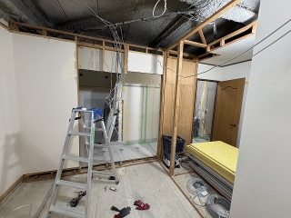 千葉県　 千葉市　マンション　バイオリン室 防音改修工事