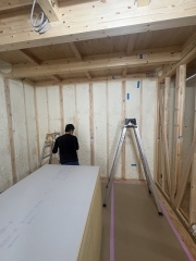 岐阜県　 岐阜市　戸建住宅　ジャズバンド・ピアノ室新築ジョイント工事