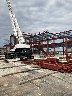 新社屋　建前です！